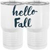 20 oz. Tall Stainless Steel Vacuum Insulated Tumbler White Thumbnail