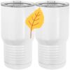 20 oz. Tall Stainless Steel Vacuum Insulated Tumbler White Thumbnail