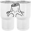 20 oz. Tall Stainless Steel Vacuum Insulated Tumbler White Thumbnail