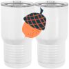 20 oz. Tall Stainless Steel Vacuum Insulated Tumbler White Thumbnail