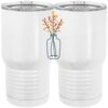 20 oz. Tall Stainless Steel Vacuum Insulated Tumbler White Thumbnail