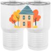 20 oz. Tall Stainless Steel Vacuum Insulated Tumbler White Thumbnail