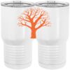20 oz. Tall Stainless Steel Vacuum Insulated Tumbler White Thumbnail