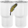 20 oz. Tall Stainless Steel Vacuum Insulated Tumbler White Thumbnail