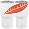 20 oz. Tall Stainless Steel Vacuum Insulated Tumbler White Thumbnail