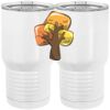 20 oz. Tall Stainless Steel Vacuum Insulated Tumbler White Thumbnail