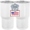 20 oz. Tall Stainless Steel Vacuum Insulated Tumbler White Thumbnail