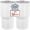 20 oz. Tall Stainless Steel Vacuum Insulated Tumbler White Thumbnail