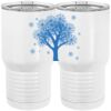 20 oz. Tall Stainless Steel Vacuum Insulated Tumbler White Thumbnail