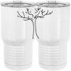 20 oz. Tall Stainless Steel Vacuum Insulated Tumbler White Thumbnail