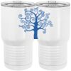 20 oz. Tall Stainless Steel Vacuum Insulated Tumbler White Thumbnail