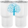 20 oz. Tall Stainless Steel Vacuum Insulated Tumbler White Thumbnail