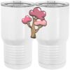 20 oz. Tall Stainless Steel Vacuum Insulated Tumbler White Thumbnail