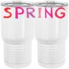 20 oz. Tall Stainless Steel Vacuum Insulated Tumbler White Thumbnail