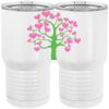 20 oz. Tall Stainless Steel Vacuum Insulated Tumbler White Thumbnail