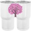 20 oz. Tall Stainless Steel Vacuum Insulated Tumbler White Thumbnail