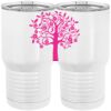 20 oz. Tall Stainless Steel Vacuum Insulated Tumbler White Thumbnail