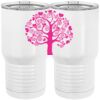 20 oz. Tall Stainless Steel Vacuum Insulated Tumbler White Thumbnail