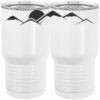 20 oz. Tall Stainless Steel Vacuum Insulated Tumbler White Thumbnail