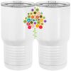 20 oz. Tall Stainless Steel Vacuum Insulated Tumbler White Thumbnail