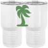 20 oz. Tall Stainless Steel Vacuum Insulated Tumbler White Thumbnail
