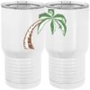 20 oz. Tall Stainless Steel Vacuum Insulated Tumbler White Thumbnail