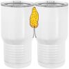20 oz. Tall Stainless Steel Vacuum Insulated Tumbler White Thumbnail