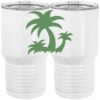 20 oz. Tall Stainless Steel Vacuum Insulated Tumbler White Thumbnail
