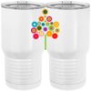 20 oz. Tall Stainless Steel Vacuum Insulated Tumbler White Thumbnail