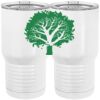 20 oz. Tall Stainless Steel Vacuum Insulated Tumbler White Thumbnail