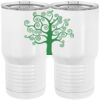 20 oz. Tall Stainless Steel Vacuum Insulated Tumbler White Thumbnail