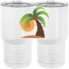 20 oz. Tall Stainless Steel Vacuum Insulated Tumbler White Thumbnail
