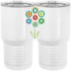 20 oz. Tall Stainless Steel Vacuum Insulated Tumbler White Thumbnail
