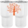 20 oz. Tall Stainless Steel Vacuum Insulated Tumbler White Thumbnail