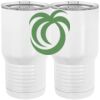 20 oz. Tall Stainless Steel Vacuum Insulated Tumbler White Thumbnail