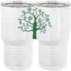20 oz. Tall Stainless Steel Vacuum Insulated Tumbler White Thumbnail