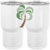20 oz. Tall Stainless Steel Vacuum Insulated Tumbler White Thumbnail