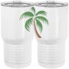 20 oz. Tall Stainless Steel Vacuum Insulated Tumbler White Thumbnail