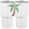 20 oz. Tall Stainless Steel Vacuum Insulated Tumbler White Thumbnail
