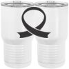 20 oz. Tall Stainless Steel Vacuum Insulated Tumbler White Thumbnail
