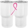 20 oz. Tall Stainless Steel Vacuum Insulated Tumbler White Thumbnail