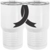 20 oz. Tall Stainless Steel Vacuum Insulated Tumbler White Thumbnail
