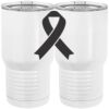 20 oz. Tall Stainless Steel Vacuum Insulated Tumbler White Thumbnail