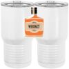 20 oz. Tall Stainless Steel Vacuum Insulated Tumbler White Thumbnail