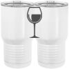 20 oz. Tall Stainless Steel Vacuum Insulated Tumbler White Thumbnail