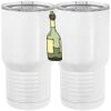 20 oz. Tall Stainless Steel Vacuum Insulated Tumbler White Thumbnail