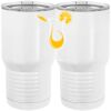 20 oz. Tall Stainless Steel Vacuum Insulated Tumbler White Thumbnail