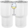 20 oz. Tall Stainless Steel Vacuum Insulated Tumbler White Thumbnail