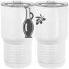 20 oz. Tall Stainless Steel Vacuum Insulated Tumbler White Thumbnail