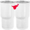 20 oz. Tall Stainless Steel Vacuum Insulated Tumbler White Thumbnail